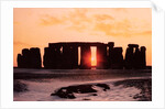 Stonehenge, Winter Solstice by Anonymous