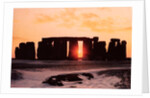 Stonehenge, Winter Solstice by Anonymous