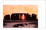 Stonehenge, Winter Solstice by Anonymous
