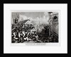 Battle of Monterey: The Americans Forcing their Way to the Main Plaza, September 23rd 1846, engraved and published by Nathanial Currier, 1846 by American School