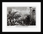 Battle of Monterey: The Americans Forcing their Way to the Main Plaza, September 23rd 1846, engraved and published by Nathanial Currier, 1846 by American School