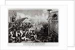 Battle of Monterey: The Americans Forcing their Way to the Main Plaza, September 23rd 1846, engraved and published by Nathanial Currier, 1846 by American School