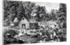 The Pioneer's Home on the Western Frontier, pub. by Currier & Ives, 1867 by American School