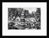 The Pioneer's Home on the Western Frontier, pub. by Currier & Ives, 1867 by American School