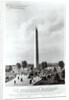 The Washington Monument and Surroundings, North View by American School