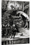 Champlain Exploring the Canadian Wilderness, 1603 by American School