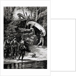 Champlain Exploring the Canadian Wilderness, 1603 by American School