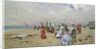 La Plage de Trouville by Paul Rossert