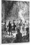 Moravian Missionaries Among the Indians by American School