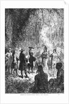Moravian Missionaries Among the Indians by American School