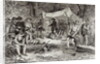 The First Day at Jamestown, 14th May 1607 by William Ludlow Sheppard
