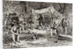 The First Day at Jamestown, 14th May 1607 by William Ludlow Sheppard