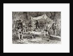The First Day at Jamestown, 14th May 1607 by William Ludlow Sheppard