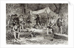 The First Day at Jamestown, 14th May 1607 by William Ludlow Sheppard