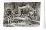 The First Day at Jamestown, 14th May 1607 by William Ludlow Sheppard