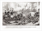 Storming of Monterey. Attack on the Bishop's Palace in 1846, 1847 by American School