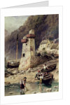 Lynmouth, Devonshire by Myles Birket Foster