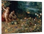 Allegory of Abundance, detail by Jan the Younger Brueghel