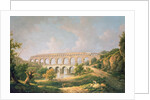 The Pont du Gard, Nimes by William Marlow