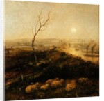 Strayed, a Moonlight Pastoral, 1878 by Cecil Gordon Lawson