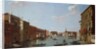 The Grand Canal and San Geremia, Venice, 18th century by William James