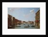 The Grand Canal and San Geremia, Venice, 18th century by William James