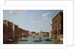 The Grand Canal and San Geremia, Venice, 18th century by William James