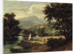 View of Clappersgate on the River Brathay above Windermere by Ramsay Richard Reinagle
