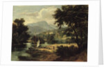 View of Clappersgate on the River Brathay above Windermere by Ramsay Richard Reinagle