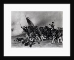 The Battle of Chippewa, General Scott Ordering the Charge of McNeil's Battalion, 5th July 1814, engraved by Johnson, Fry & Co. by Alonzo (after) Chappel