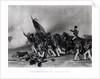 The Battle of Chippewa, General Scott Ordering the Charge of McNeil's Battalion, 5th July 1814, engraved by Johnson, Fry & Co. by Alonzo (after) Chappel