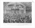 Daniel Webster addressing the United States Senate, in the Great Debate on the Constitution and the Union in 1850, 1860 by American School