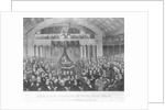 Daniel Webster addressing the United States Senate, in the Great Debate on the Constitution and the Union in 1850, 1860 by American School