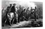 General Taylor at Buena Vista, 22nd-23rd February 1847, engraved by Armitage by American School