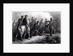 General Taylor at Buena Vista, 22nd-23rd February 1847, engraved by Armitage by American School