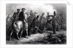 General Taylor at Buena Vista, 22nd-23rd February 1847, engraved by Armitage by American School