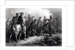 General Taylor at Buena Vista, 22nd-23rd February 1847, engraved by Armitage by American School