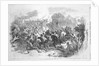 The Battle at Bull Run: The Gallant Sixty-Ninth N.Y.S.M. Assaulting a Rebel Battery Masked with Bushes and Carrying it at the Point of the Bayonet by American School