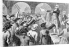 John Lamb speaking at the Sons of Liberty Meeting at New York City Hall Concerning the Landing of British Tea in New York by American School