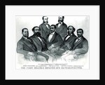 The First Colored Senator and Representatives, in the 41st and 42nd Congress of the United States, pub. by Currier & Ives, 1872 by American School