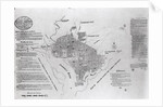 Plan of Washington D.C. by Pierre-Charles L'Enfant