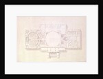 Plan of the Principal Story of the Capitol, U.S., 1806 by Benjamin Henry Latrobe