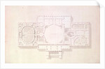 Plan of the Principal Story of the Capitol, U.S., 1806 by Benjamin Henry Latrobe