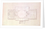 Plan of the Principal Story of the Capitol, U.S., 1806 by Benjamin Henry Latrobe