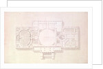 Plan of the Principal Story of the Capitol, U.S., 1806 by Benjamin Henry Latrobe