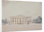 The South Portico of the President's House, 1807 by Benjamin Henry Latrobe