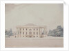 The South Portico of the President's House, 1807 by Benjamin Henry Latrobe