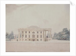 The South Portico of the President's House, 1807 by Benjamin Henry Latrobe