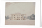 The South Portico of the President's House, 1807 by Benjamin Henry Latrobe