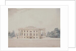 The South Portico of the President's House, 1807 by Benjamin Henry Latrobe